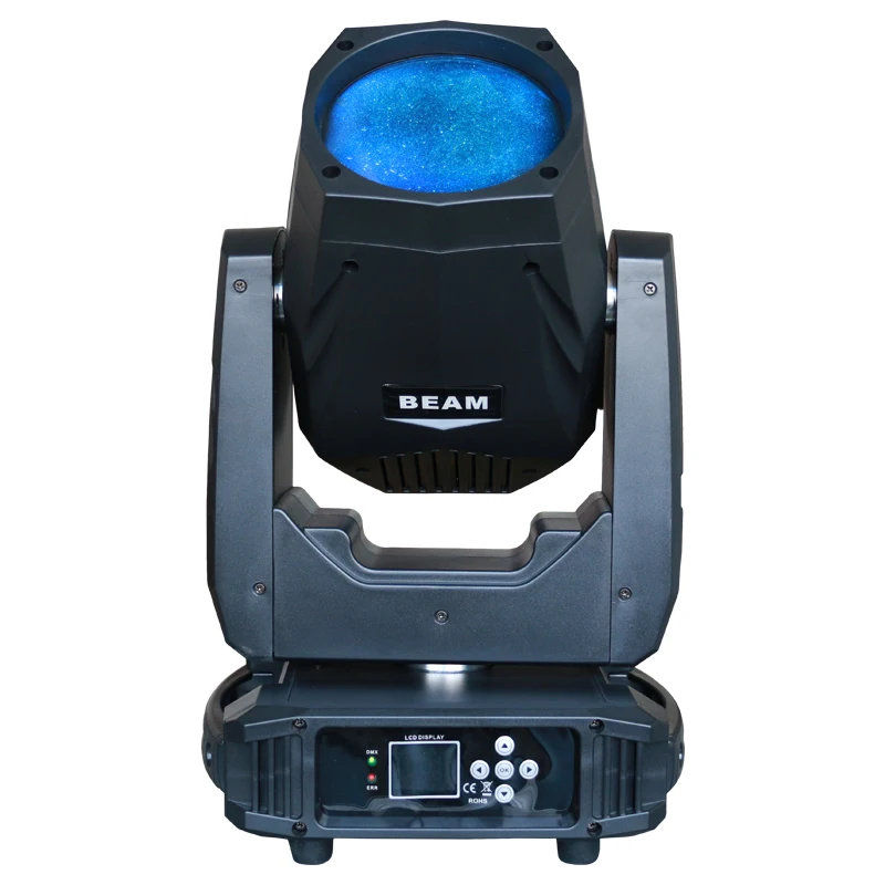 Быстрая доставка 80 Вт Светодиодный луч движущаяся голова освещение вечеринки DJ