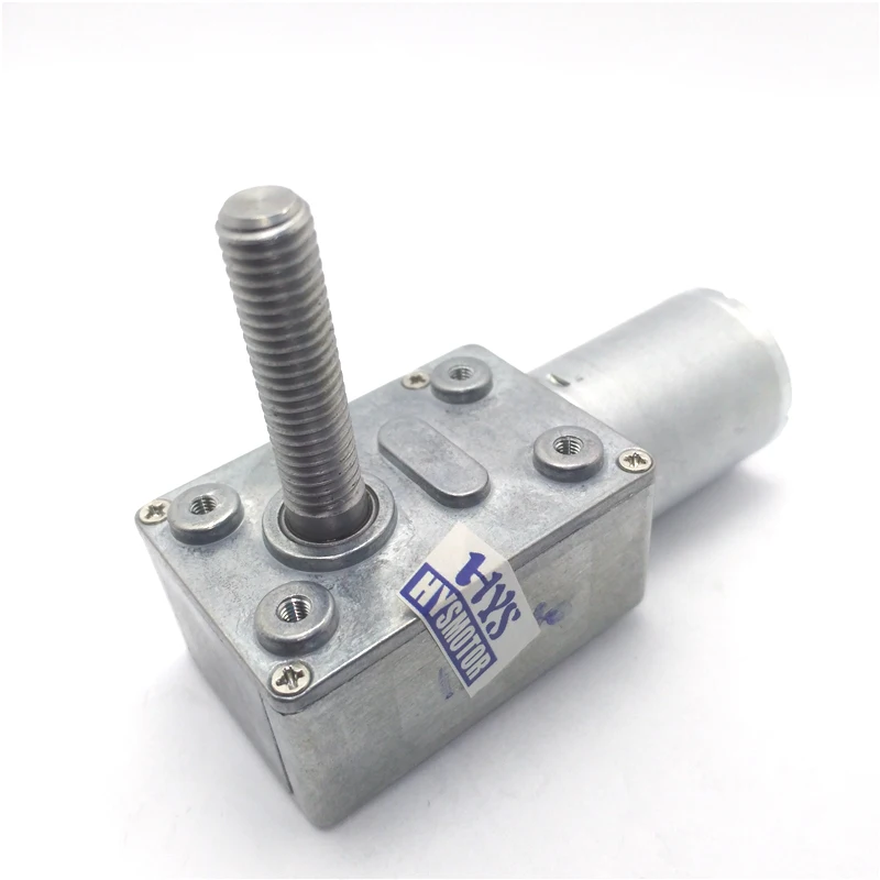 JGY-370 Shaft Length M8*33MM DC Gear Motor Reduction Speed PWM Controller High Torque Electric Self Lock