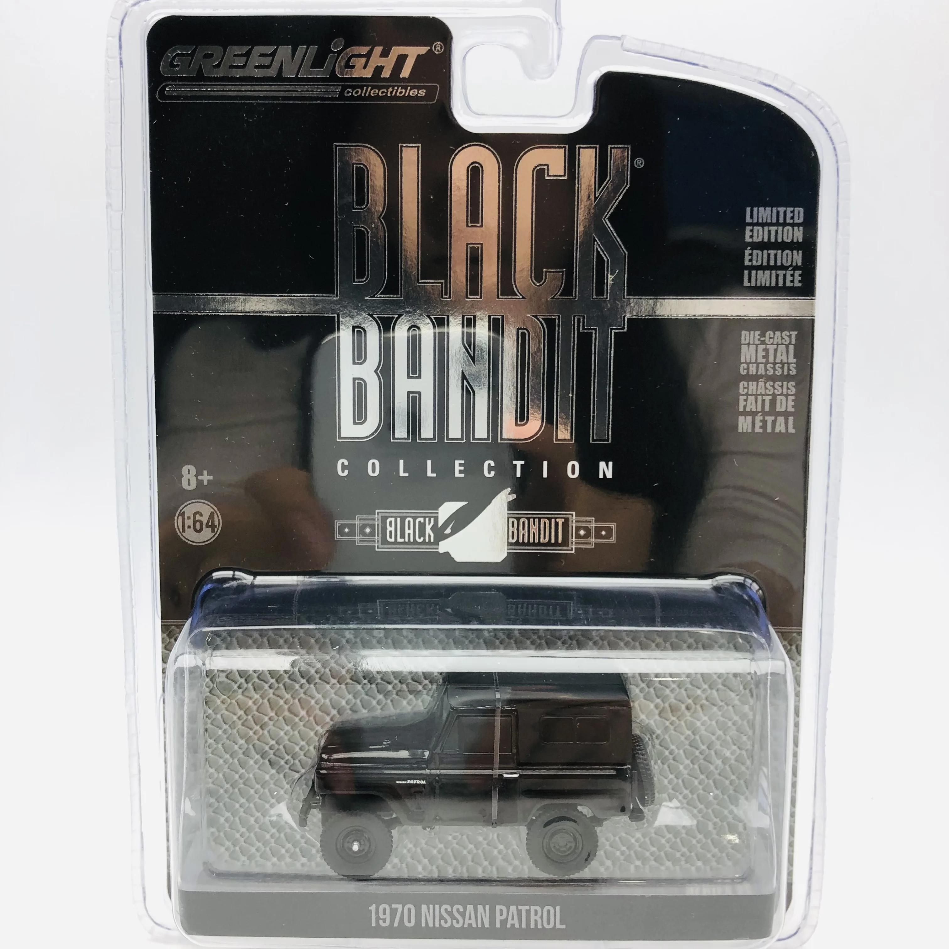 

Коллекция автомобилей из литого сплава GreenLight 1/64, джип Nissan патруль, bandit, коллекция, 1970