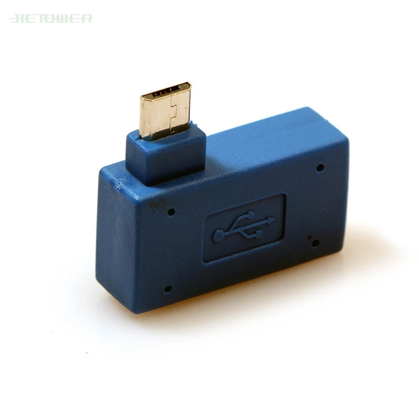 100 шт./лот Micro USB 2 0 OTG хост адаптер с Power Мобильный телефон планшет для Samsung Galaxy S3 I9300