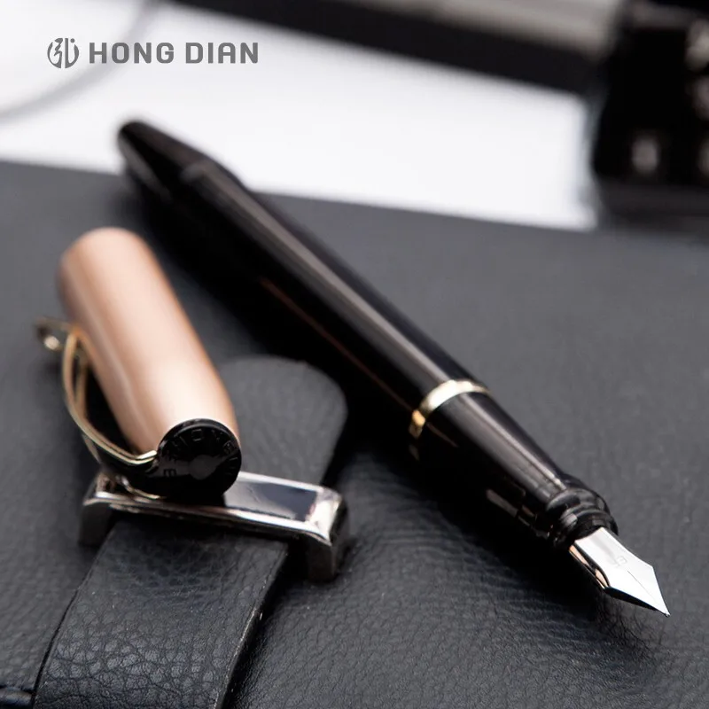 

LT Hongdian Student Fountain Pen 5800 Positive Posture Pen Ink Sac For Men and Women Office Multicolor