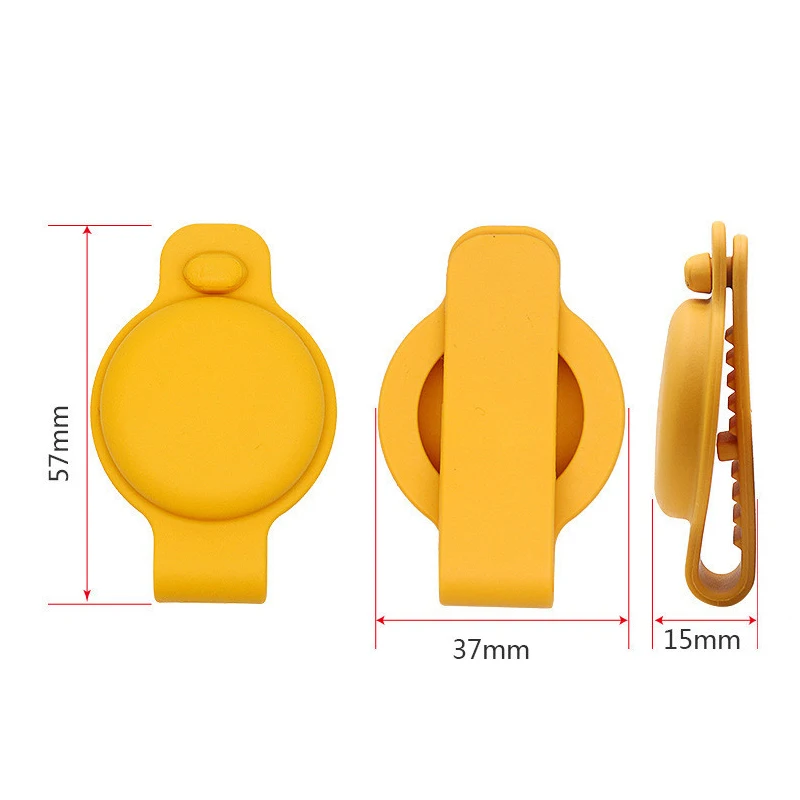 

Pet Silicone Protective Case For Apple Airtag Gps Finder Dog Cat Collar Loop Holder Anti-lost Pet Collar Buckle Pet Supplies