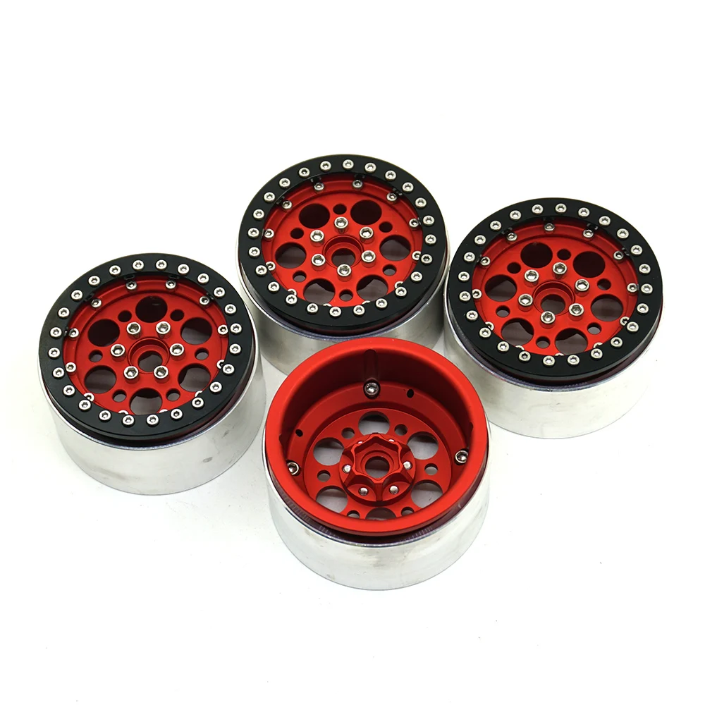 AXSPEED 1/10 RC Crawler 2 ''сплав Beadlock Колесные диски с ступицами 35 мм для Wraith AX90018|Детали и
