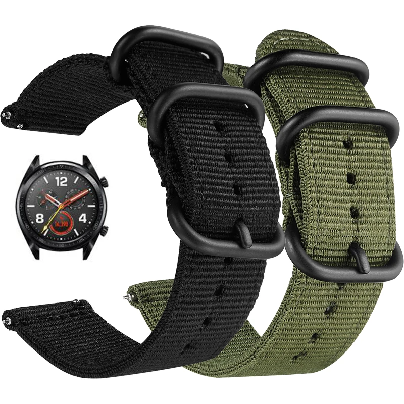 

Ремешок нейлоновый для смарт-часов Huawei Watch GT 2E/GT 2 Pro, быстросъемный браслет для Honor Magic/GS Pro Correa, 22 мм