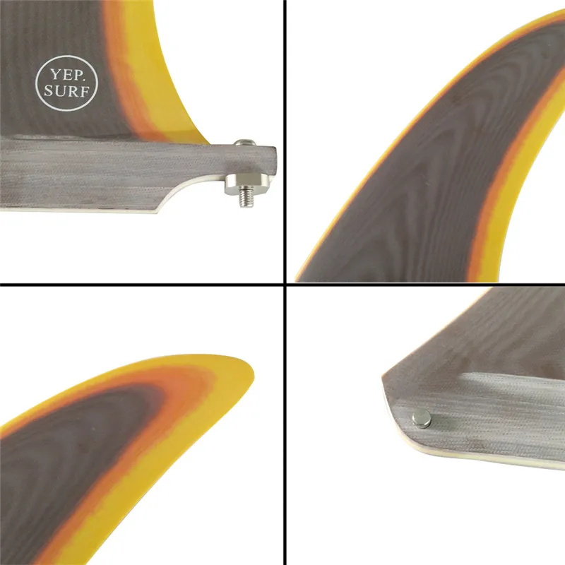 Лопастная доска лонгборд с одним плавником плавник для серфинга длина 7/8/9/10 25/11