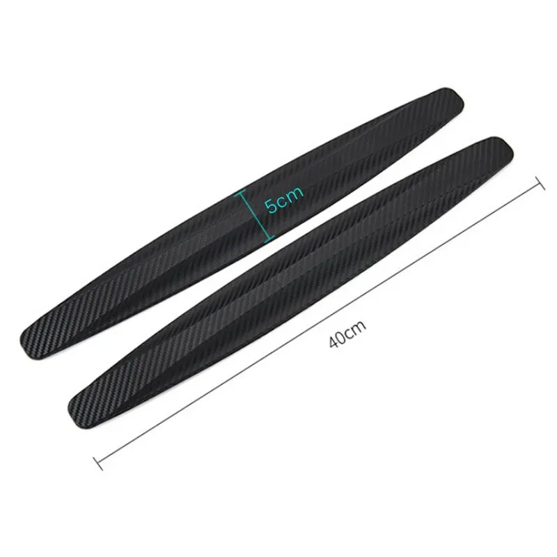 1 пара Защитная резиновая наклейка на бампер автомобиля Защита углов защита от