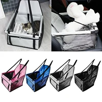 small dog car seat deluxe portable pet car booster seat travel carrier cage perfect for small pets waterproof