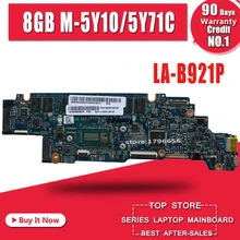 LA-B921P mothebroard For Lenovo Yoga 3-1170 Yoga 3 11 Laptop Motherboard AIZY0 LA-B921P W/ 5Y10C CPU 8GB RAM original test