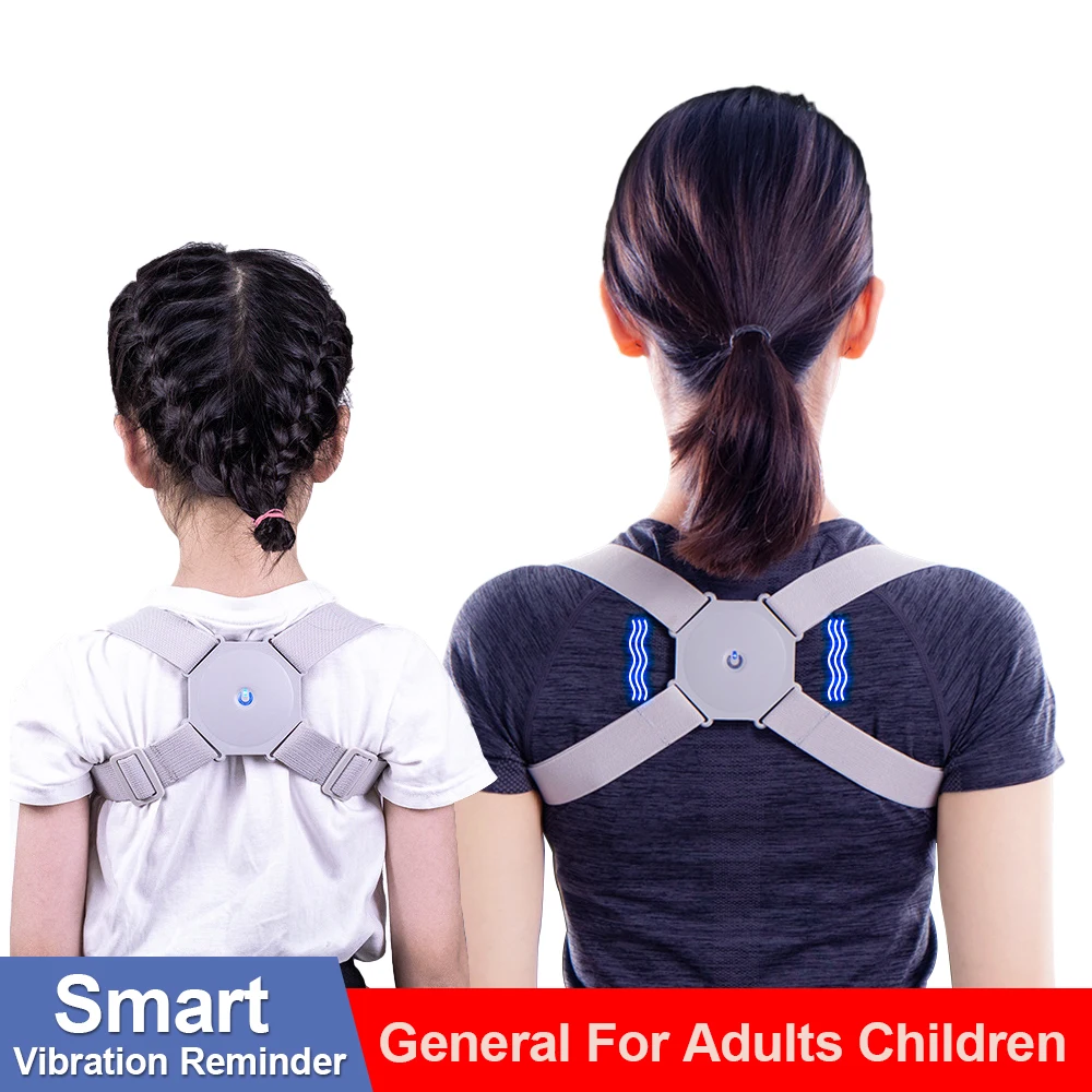 

Умный Корректор осанки, регулируемый задний Фиксатор с интеллектуальным датчиком, вибронапоминание, умное напоминание о правильности осан...