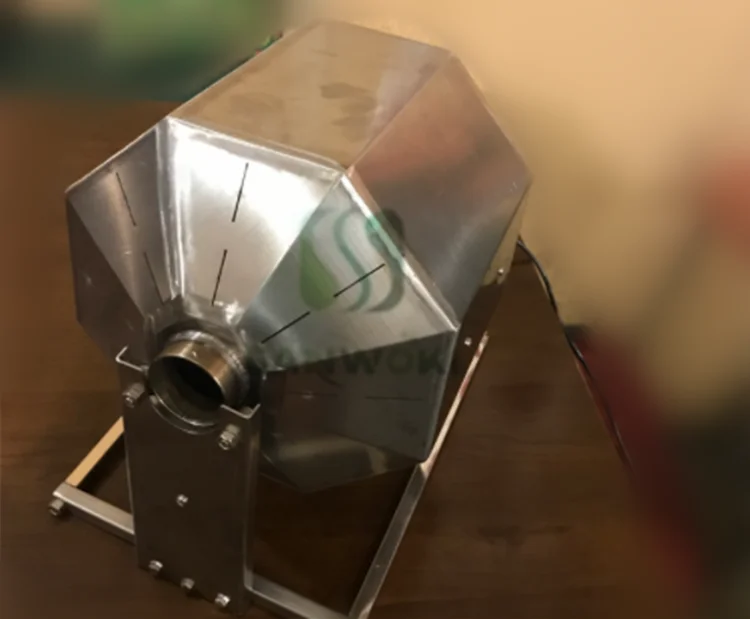 Газовый обогреватель 9L соевая обжарочная машина кофе из нержавеющей стали для