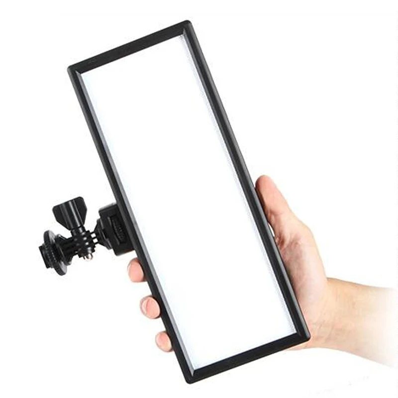 

Viltrox L132B Ultra-thin CR95+ 1082LM 5400K LED Video Fill Light Panel Dimmable LCD Display for DSLR Camera DV Camcorder