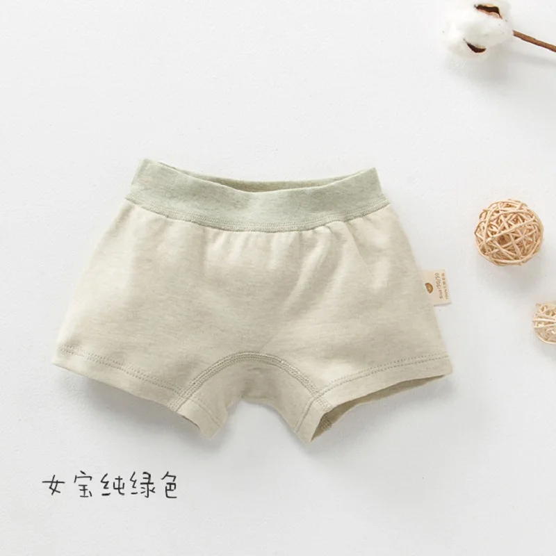 Органическое цветное хлопковое детское нижнее белье хлопковые мужские и женские