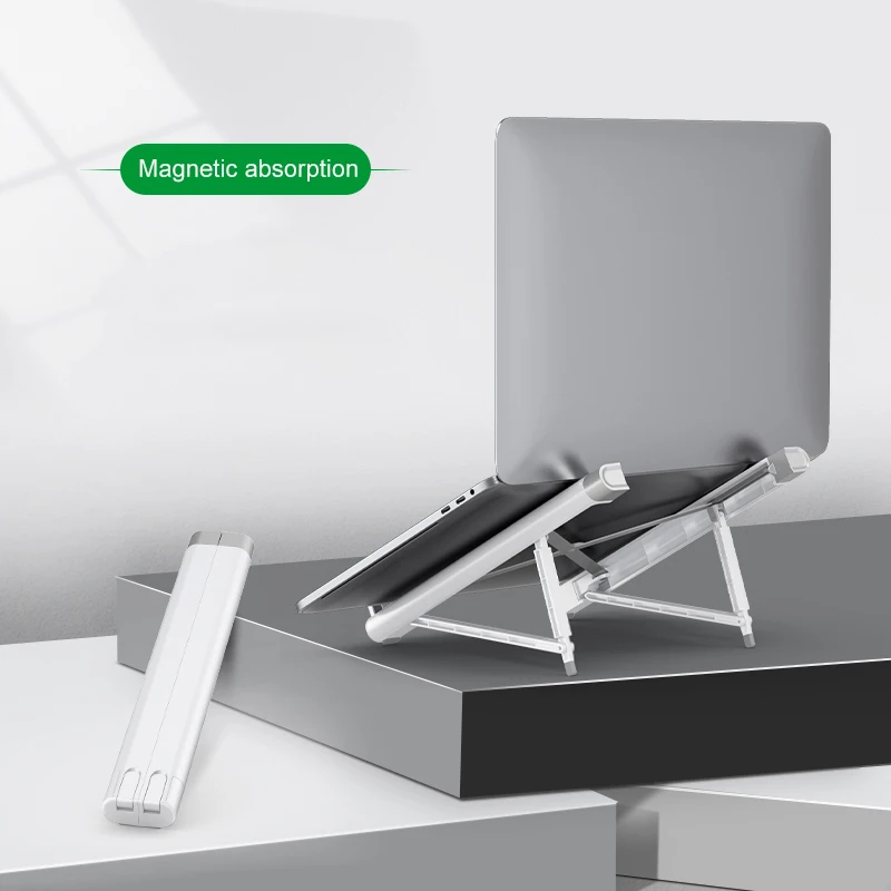 Магнитная Адсорбция Портативная подставка для ноутбука Угол