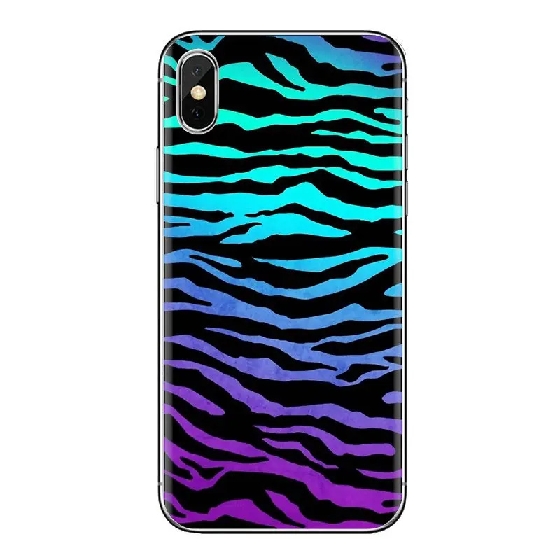 For Samsung Galaxy S3 S4 S5 Mini S6 S7 Edge S8 S9 S10 Plus Note 3 4 5 8 9 Phone Shell Covers Pastel Teal Tiger neon Zebra Hybrid |