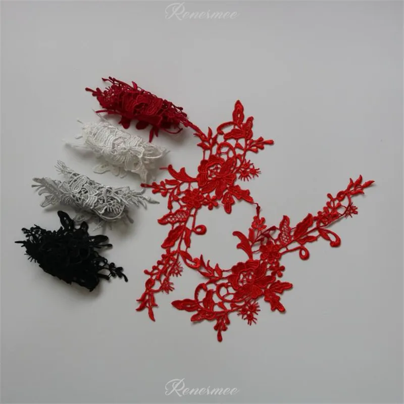 3 зеркальные пары Полиэстеровая красная бордовая черная слоновая кость