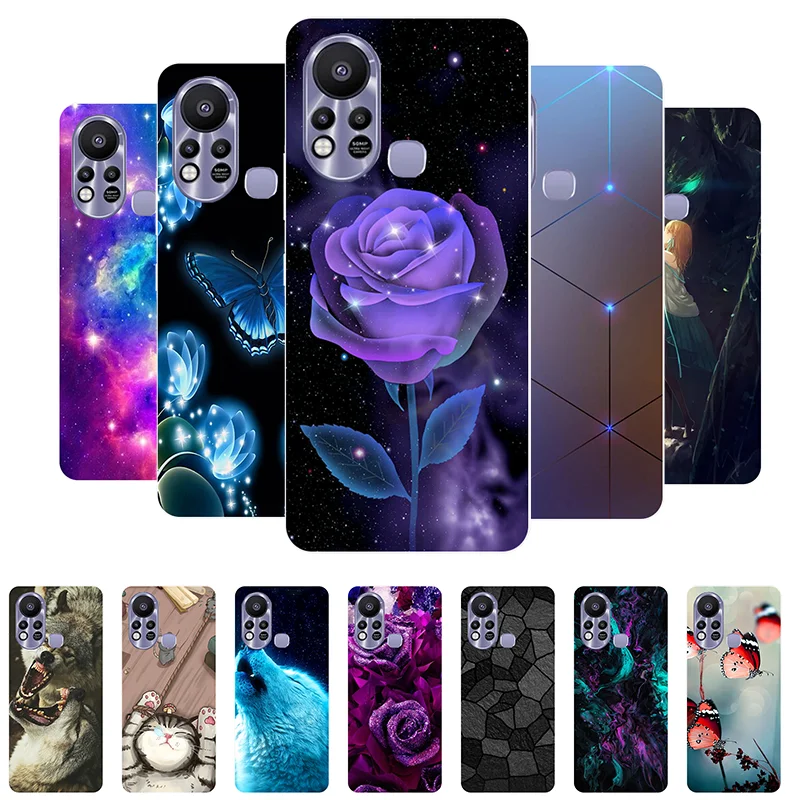 

For Infinix Hot 11S Case Silicone Soft TPU Back Cover Case For Infinix Hot 11S 11 S X6812 Hot11S Phone Cover etui Funda Capa