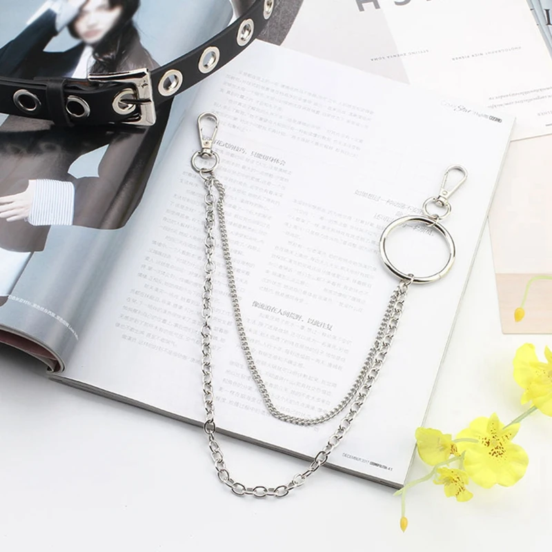 

Fashion Women Belts Chain Luxury For Genuine Leather New Style Pin Buckle Jeans Decorative Ladies Retro Decorative Punk
