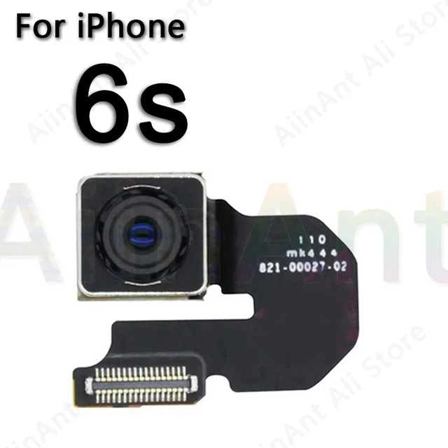 Оригинальная новая задняя камера, задний основной объектив для iphone 5s 5c 5g 6 6 Plus 6S 6S Plus 7 7 Plus 8 8 Plus X xs xr, гибкий кабель, лента - Цвет: 6s