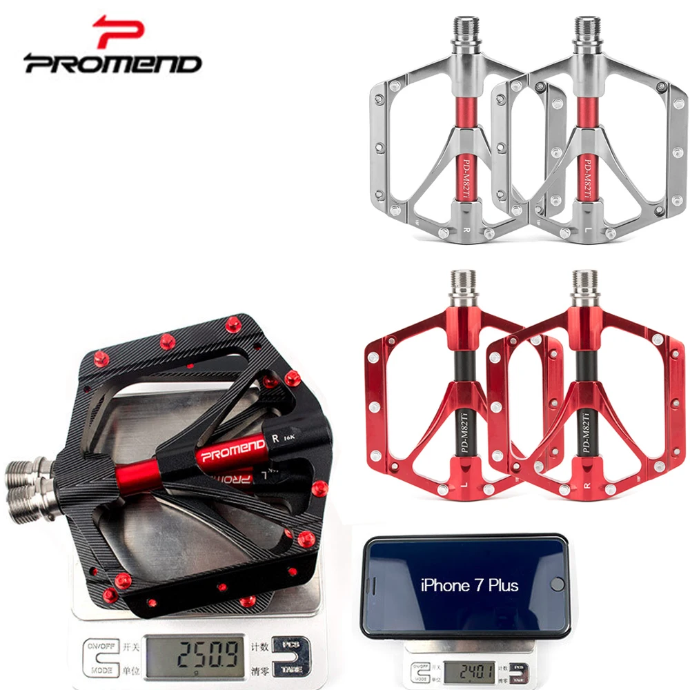Ульсветильник кие педали PROMEND для горного и дорожного велосипеда оси из