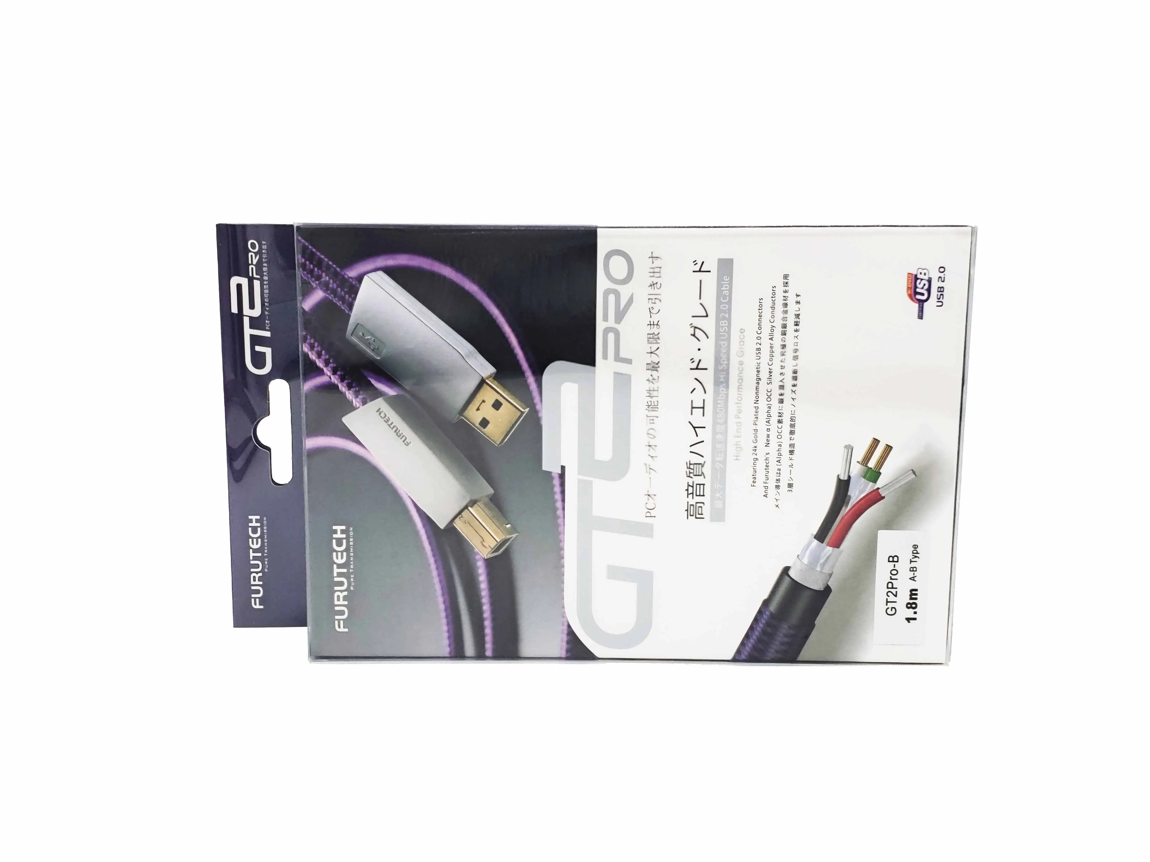 High-end FURUTECH GT2Pro-B Audio Grade USB Cable A-B Type Brand New/Japan | Электроника