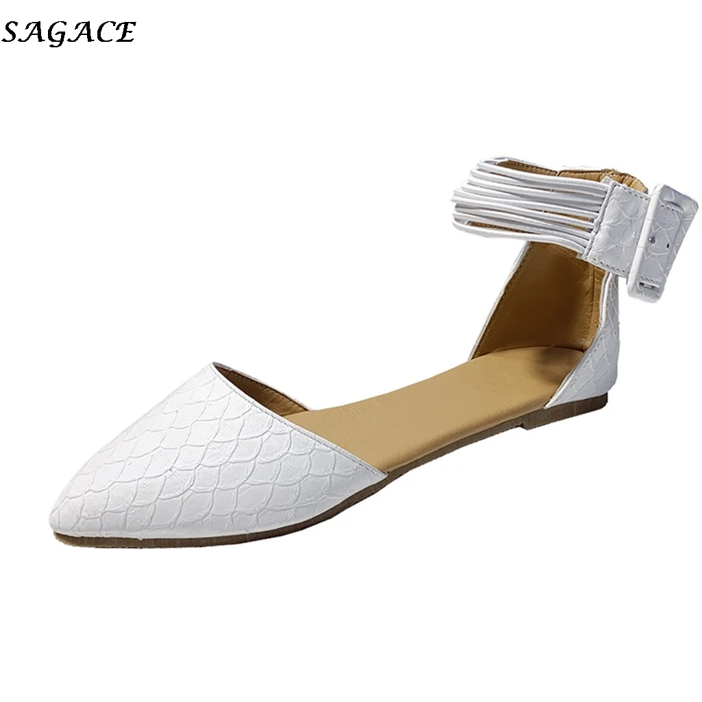 Сандалии Sagace женские с ремешком на пряжке пляжные дышащие босоножки открытым