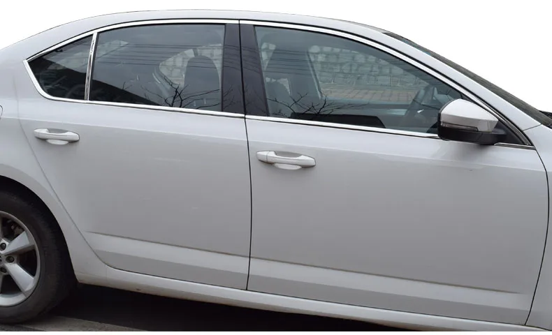 

Стеклоподъемники из нержавеющей стали для skoda octavia a7 2013 2014 2015 2016 2017 2018