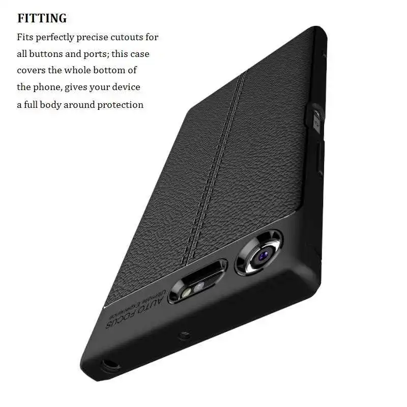 Joomer Lichee Pattern Shock Proof Soft 5.46&quotFor Sony Xperia XZ Premium Case For Cell Phone Cover |