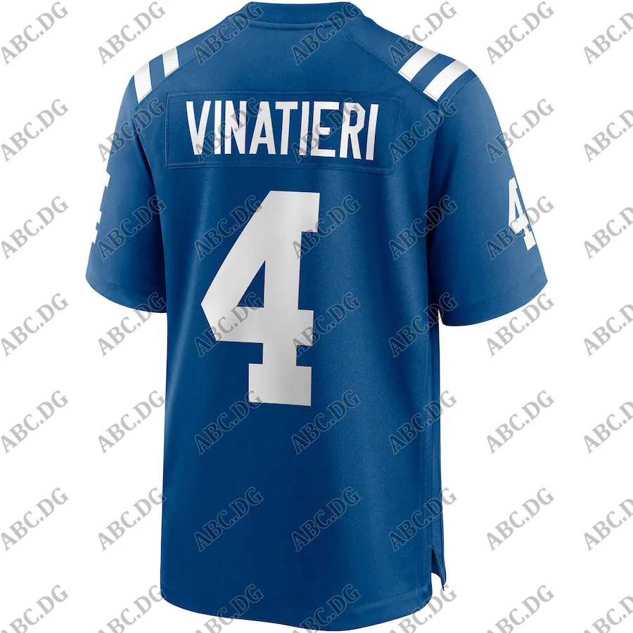 

Customized Stitch American Football Jersey Men Women Kid Youth Indianapolis Adam Vinatieri Royal Game Jersey