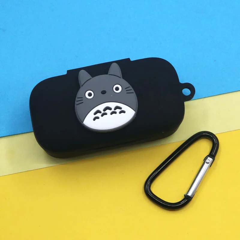 Cute Silicone Case for QCY T5 T5s Protective Wireless Bluetooth Earphone Portable Headset Cover with Anti Lost Buckle | Электроника