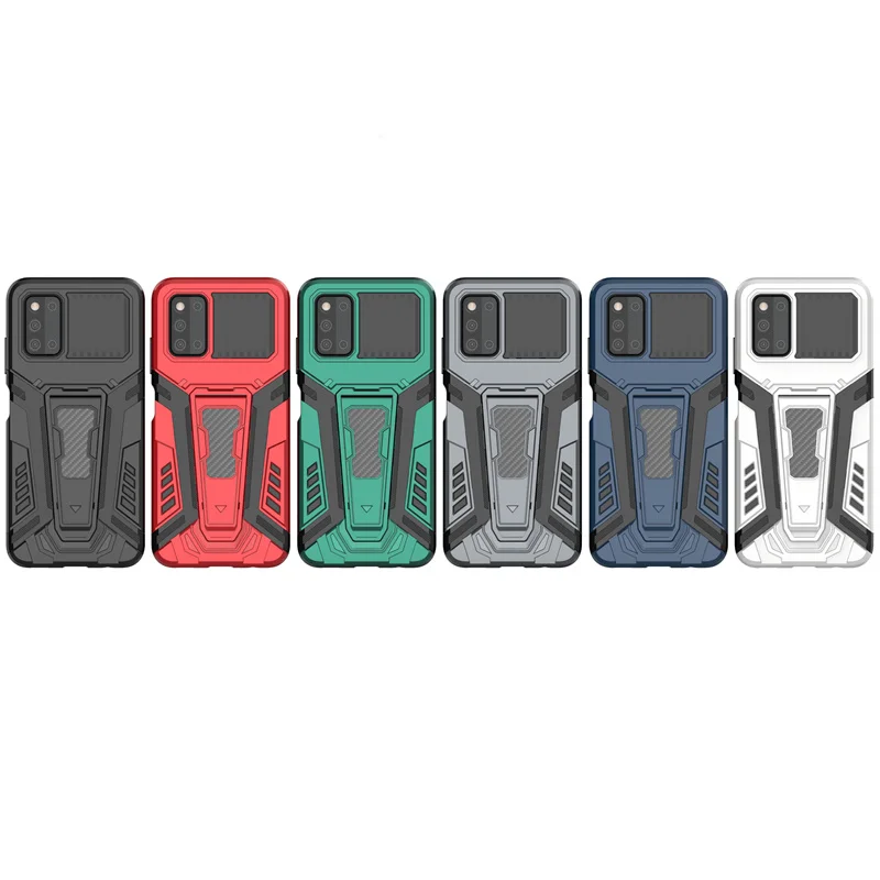 Holder Cover For Samsung Galaxy F52 Case For Samsung F52 Capas Shockproof PC Stander Kickstand Cover For Samsung F52 F 52 Fundas