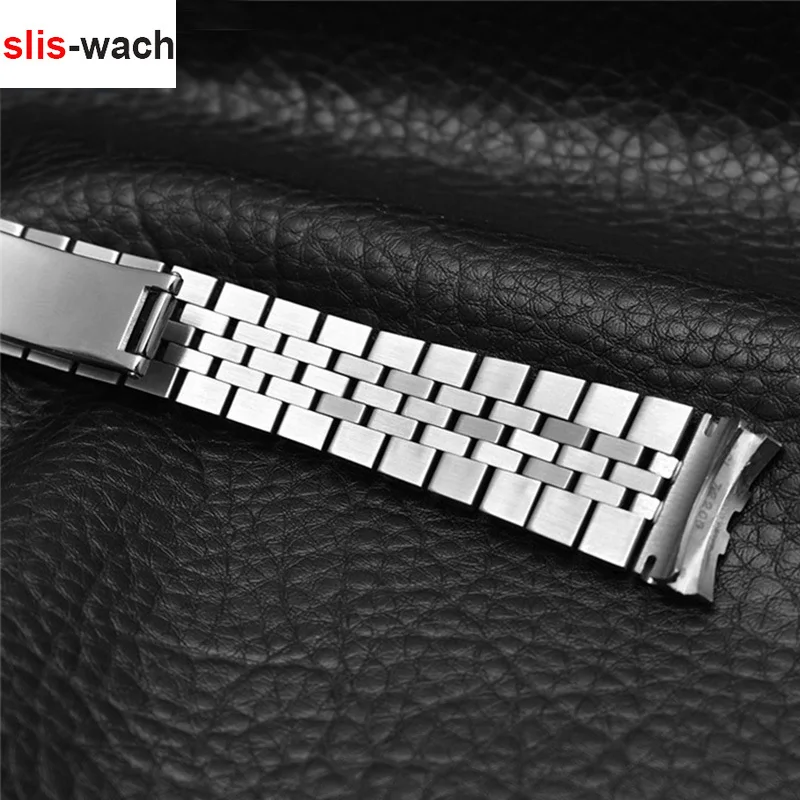 

Watch Accessories Strap FOR ROLEX SUB Dayton 5 Beads Watch Band Solid Stainless Steel Buckle Watch Bracelet Chain 13MM 17MM 20MM