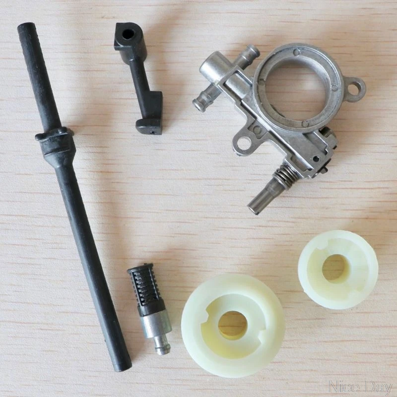 

1Set Oil Pump Filter Pipe Hose Line worm Kit For Chinese 25CC 2500 Chainsaw Spare Ju08 20 Dropship
