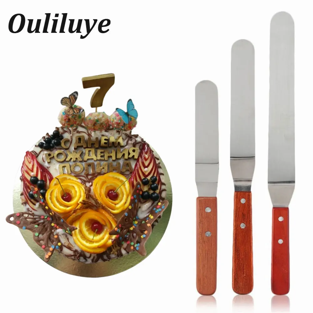 6/8/10 ''нож для кремового торта шпатель масла ножи разрезания тортов