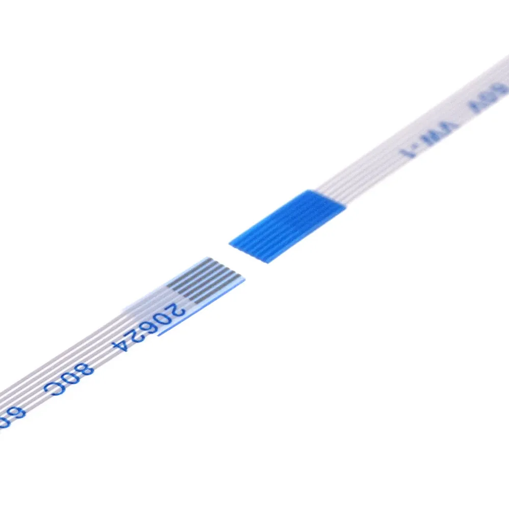 100 шт FFC FPC Гибкий плоский кабель 6 PIN 0 5 мм Шаг разные направления длина 60 80 120 150 200 250