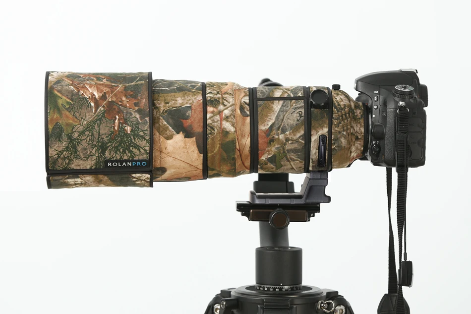 Линзы ROLANPRO камуфляжное покрытие дождевик для Nikon AF-S 300 мм f/2 8G ED VR I/II защитный чехол