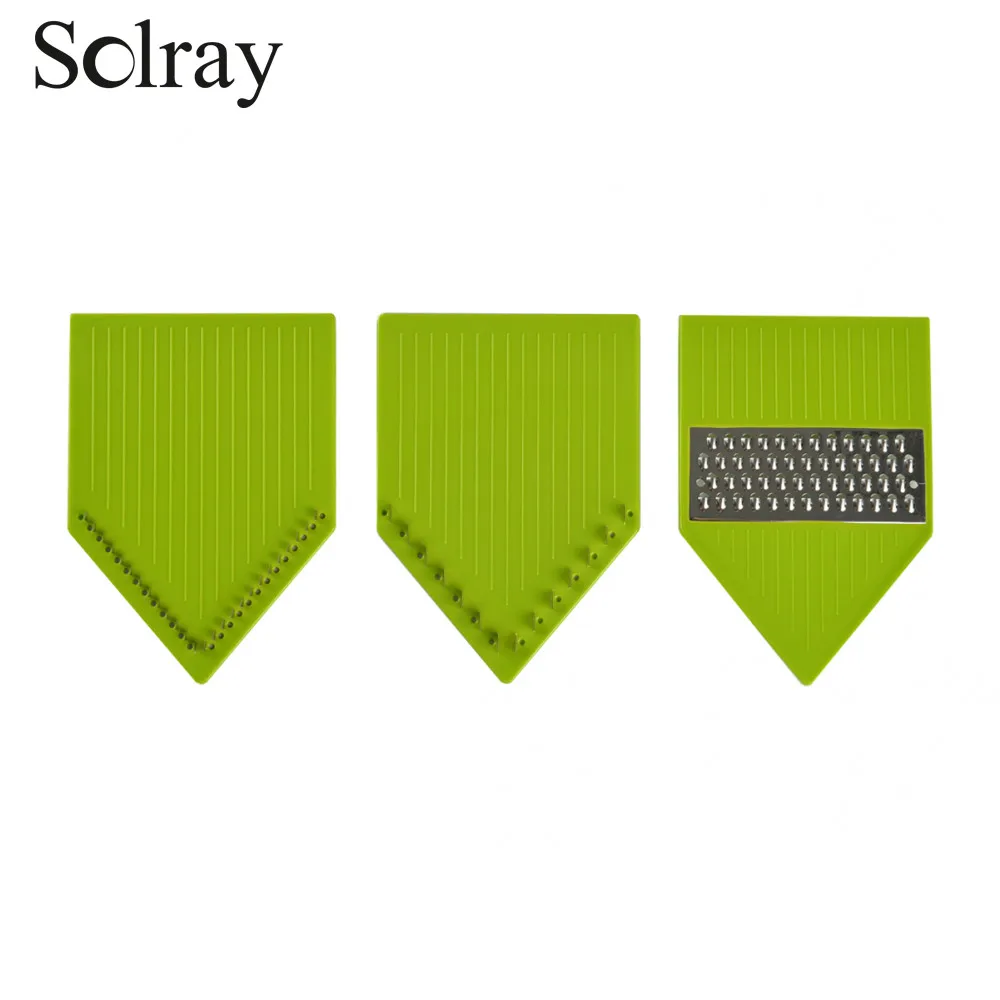 Fruit & Vegetable Tools Solray #818 MDL23 tool slicer Shredder multifunctional cutter cheese removable attachments shredding grinding crushing