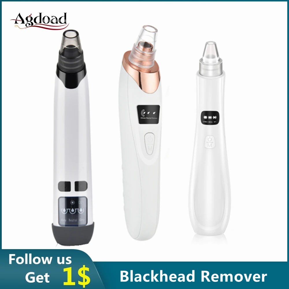 Прибор для вакуумной чистки лица акне прыщей черным пятнышком Всасывания