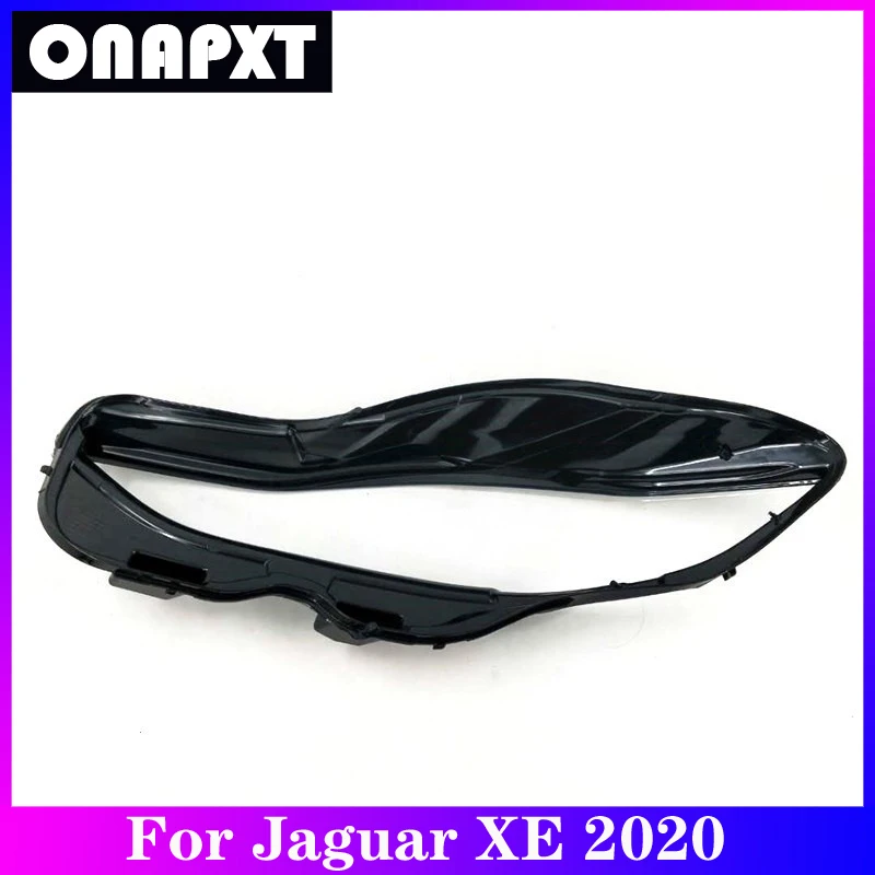 

For Jaguar XE 2020 Headlamps Plastic Lampshade Headlight Cover Glass Lens Case Head Light Lamp Shell