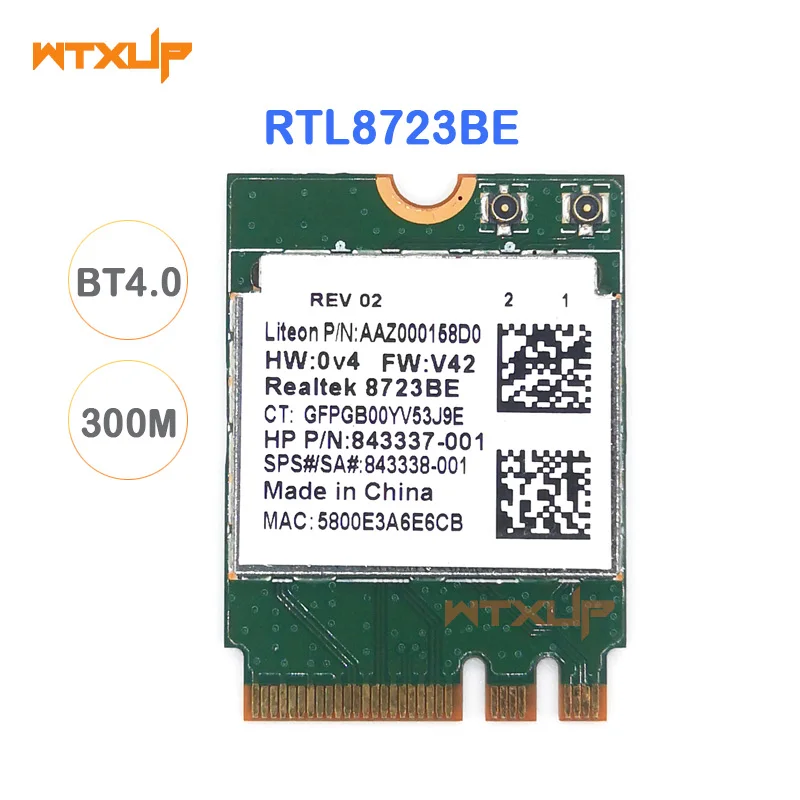 Realtek rtl8723be 802.11 bgn wi fi adapter. Realtek rtl8723be/rtl8188ee 802.11b/g/n.