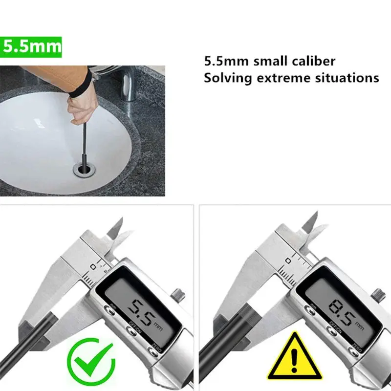 

5.5mm 1080P Wireless WiFi Endoscope Waterproof Inspection Camera Tube for Iphone Tablet Smartphone 28GC