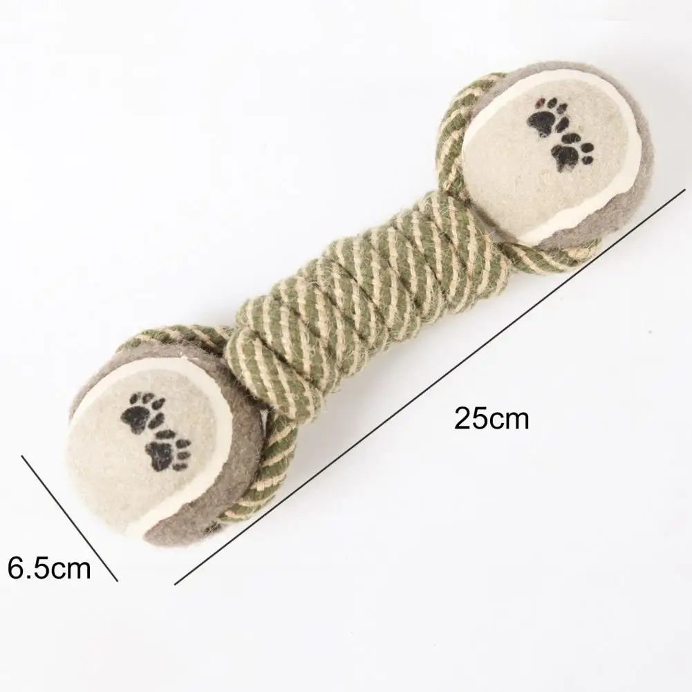 

Pet Dog Cotton Dumbbell Rope Toys Ball Teeth Bite-Resistant Chew Play Gadgets Rope Toys Ball Teeth Bite-Resistant Chew Play Gadg