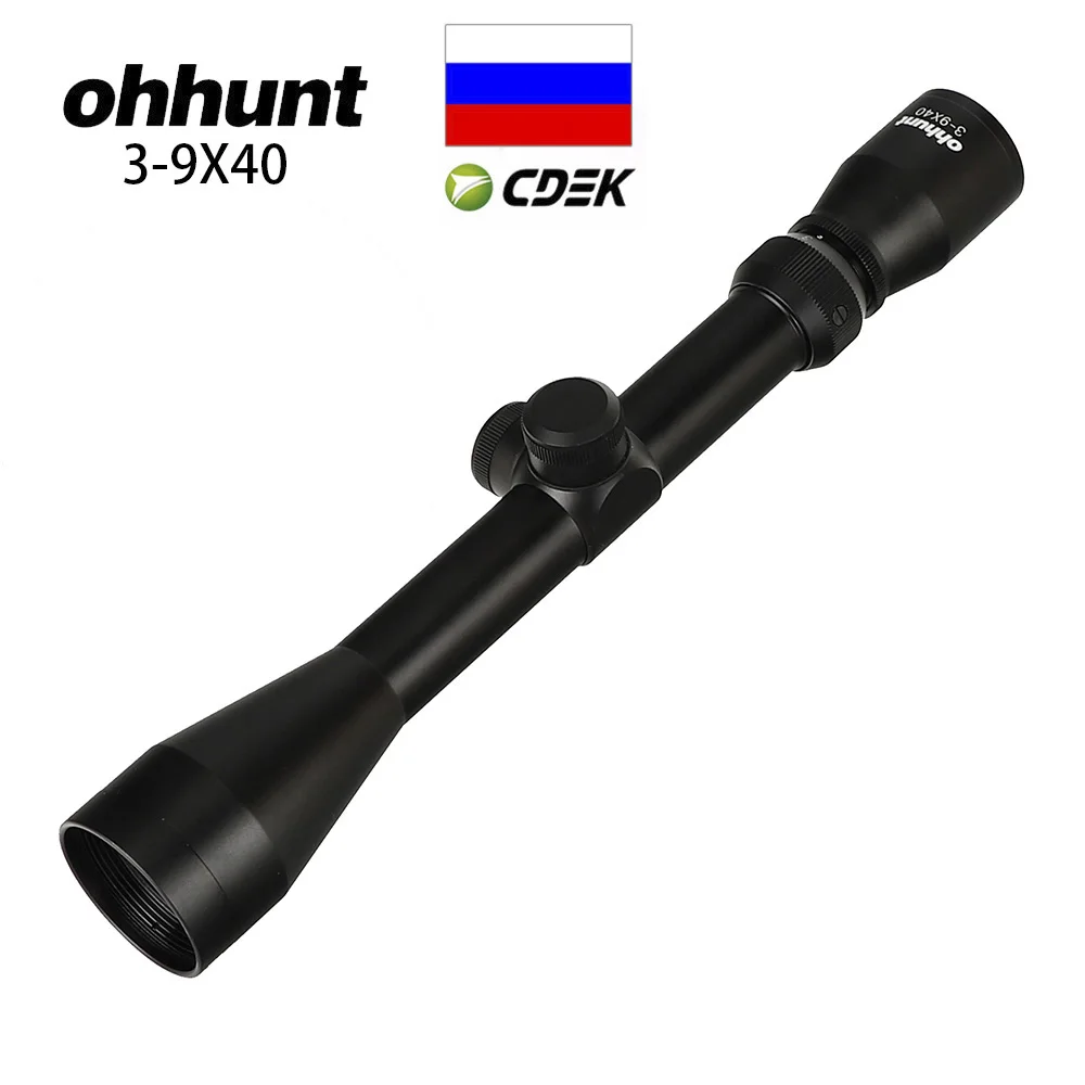 Отправка из России Ohhunt охотничьи прицелы 3 9X40 с матовой полированной отделкой