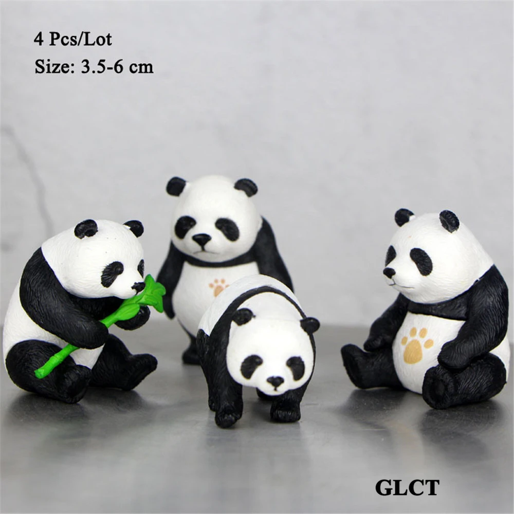 

panda cake topper decoration birthday boy baby kids children toys party supplies gifts cake decoration panda cupcake toppers