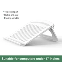 cooling rack folding adjustable angle laptop riser desktop portable holder universal non slip laptop stand computer holder