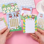 Mohamm 50 шт Ins Сердце Девочки Маленькие таблетки мяч съемные клейкие заметки креативные Скрапбукинг Канцелярские Товары для школы