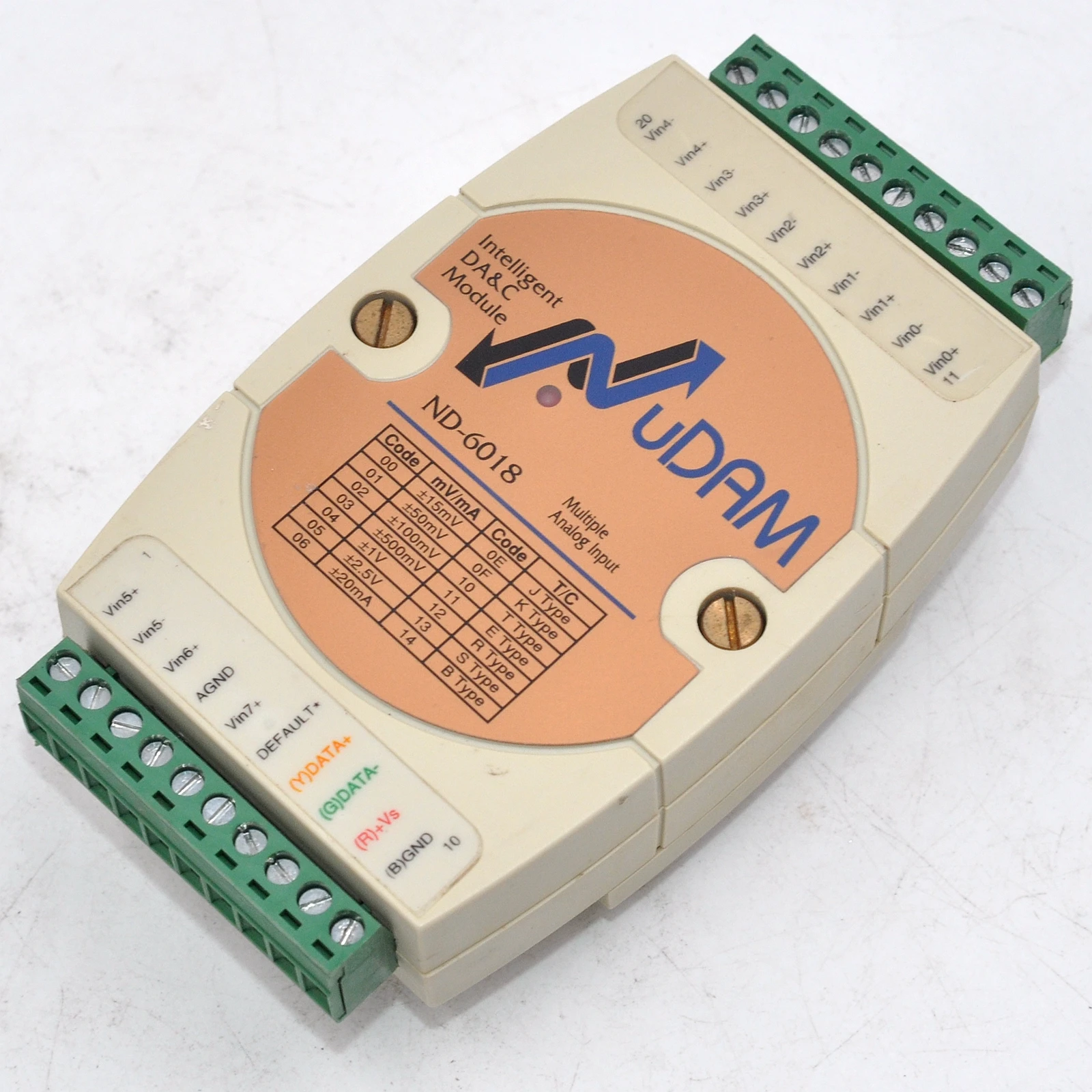 ADLINK  ND-6018 8-CH Thermocouple Input Module