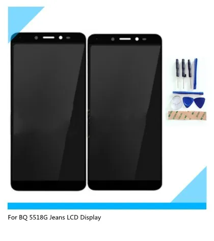 4,5 дюймов для BQ 5518G джинсы ЖК-дисплей+ сенсорный экран дигитайзер сборка ЖК+ сенсорный дигитайзер