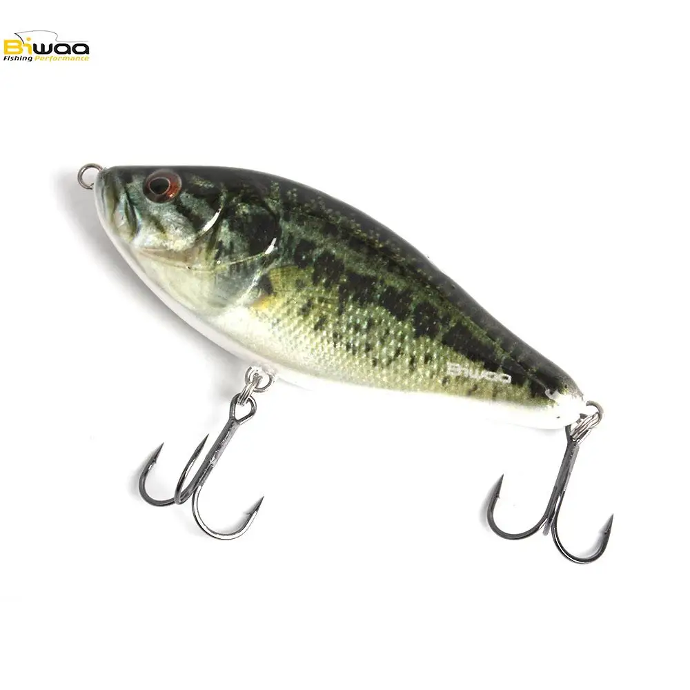 BIWAA RAFFAL 4 '颼 мм 43 г Тонущая рыболовная плавающая приманка bigbait Рыбацкая glide bait