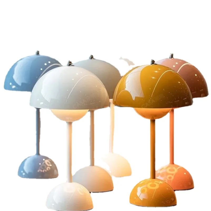 Скандинавская декоративная настольная лампа для спальни датский дизайнерский