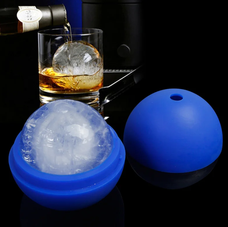 

Useful Silicone Ice Cream Mold Creative Wars Death Star Round Ball Ice Cube Mold Tray Desert Sphere Mould DIY Cocktail